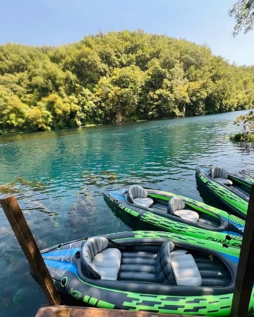 Sarande: Blue Eye Kayak and walking tour & Lekursi Castle - Key Points