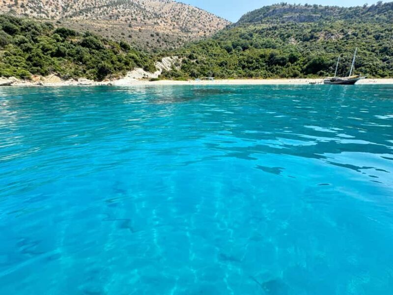 Sarandë: Boat Tour to Krorez, Swim & Snorkel, Wine& Parasols - Authentic Experiences and Authentic Scenery