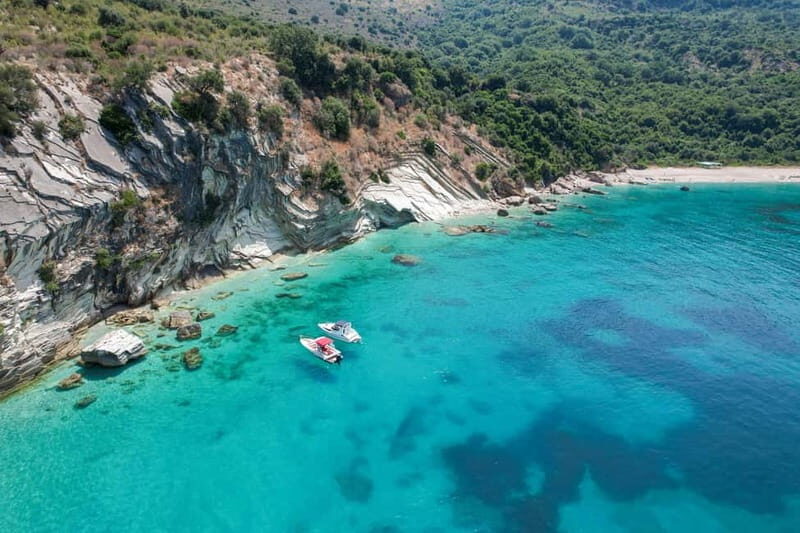 Sarandë: Catamaran Trip to Krorez & Kakome Beach with Lunch - Key Points