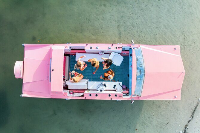 Sarasota Pink Cadillac Boat Cruise BYOB Adventure - Key Points