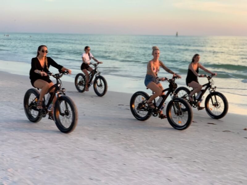 Sarasota: Siesta Key Electric Bike Sunset Tour - Additional Notes
