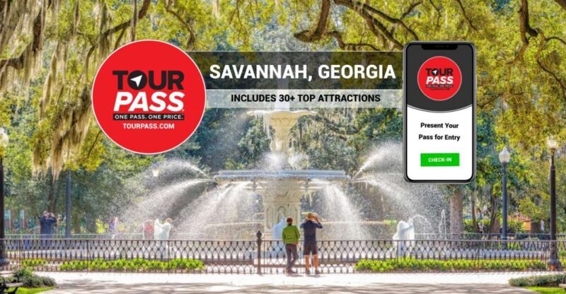 Savannah: Full Admission Tour Pass for 30+ Tours - A Practical and Convenient Way to Explore Savannah