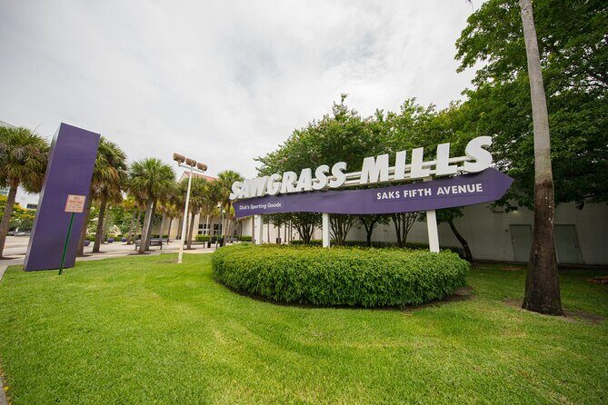 Sawgrass Mills Mall Round-Trip Transportation from Miami - Key Points