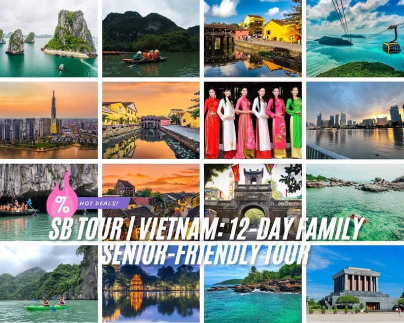 SB TOUR | Vietnam: 12-Day Family Senior-Friendly Tour - Exploring Vietnam: A Detailed Journey for Seniors