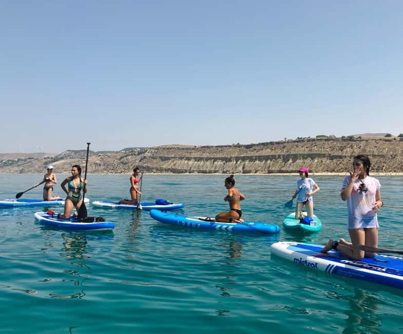 SCALA DEI TURCHI: SUP [STAND UP PADDLE] EXPERIENCE & SNORKELING - Key Points