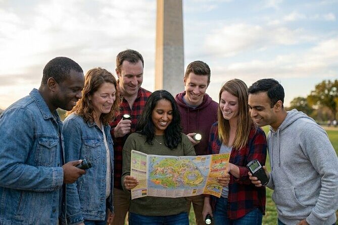 Scavenger Hunt at Washington DC - Key Points