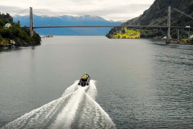 Scenic RIB adventure to Hardangerfjord & Fyksesund from Øystese - An In-Depth Look at the Hardangerfjord RIB Tour
