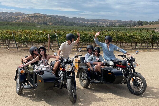 Scenic Sidecar Vineyard Adventure San Luis Obispo - Scenic Sidecar Vineyard Adventure San Luis Obispo: A Truly Unique Wine Country Experience