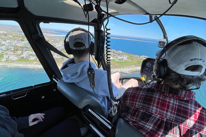Scenic Tour of Newport, RI By Helicopter - 3 person Mansion Tour - Key Points