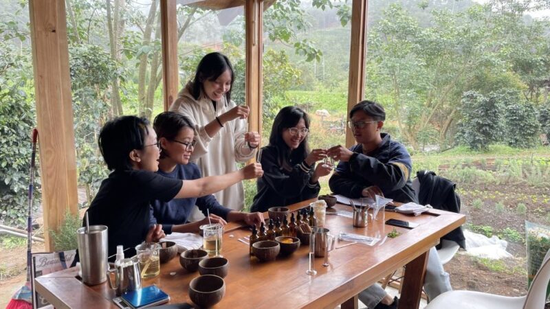 Scented candle workshop at Twin Beans Farm - Da Lat suburb - Who Would Enjoy This?