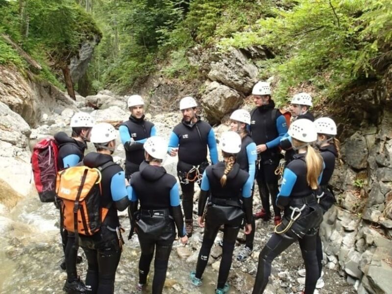 Schwarzwasserbach: Canyoning in Austria's Kleiwalsertal - References
