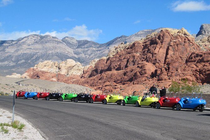 Scooter Car Tour of Red Rock Canyon with Transport from Las Vegas - Key Points
