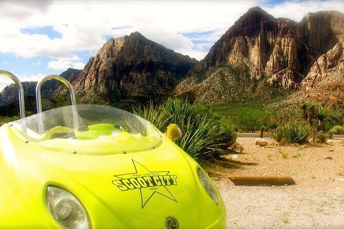 Scooter Car Tour of Red Rock Canyon with Transport from Las Vegas - FAQ