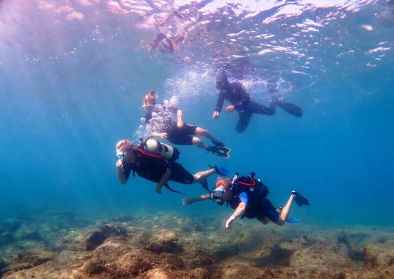 Scuba Diving Beginners/Experts Pefkos Lindos Rhodes Greece - Frequently Asked Questions