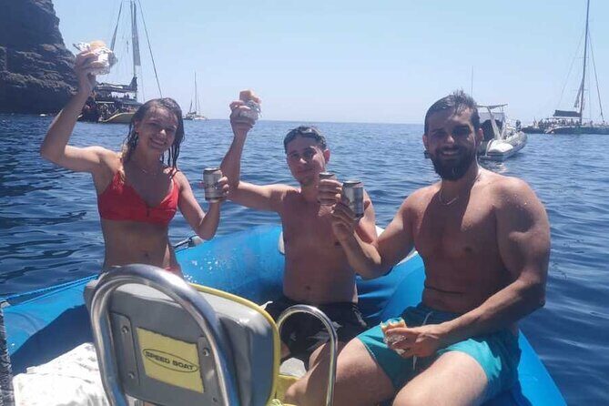 SEA SAFARI, Dolphins, Whales, snorkeling, snack and drink, 2 h speedboat - Tenerife Sea Safari: Dolphins, Whales, Snorkeling, and Speedboat Adventure