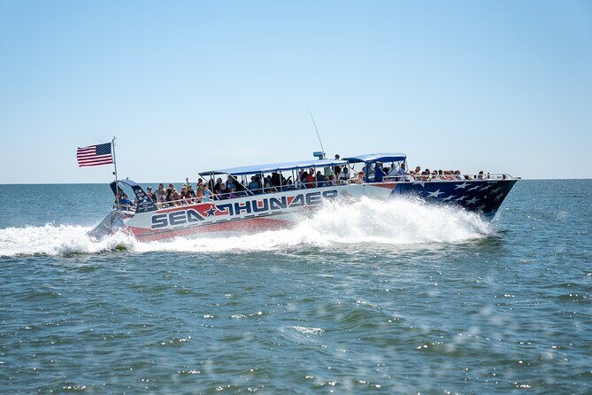Sea Thunder Cruise-2 Hour Tour Surrounded by Dolphins in S.C - Exploring the Sea Thunder 2-Hour Dolphin Tour in South Carolina