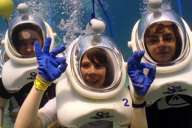 Sea Trek Helmet Dive at Coral World Ocean Park - Key Points