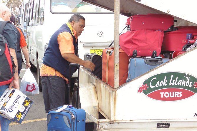 Seat in Coach Transfer from Rarotonga Hotel to Airport - Key Points