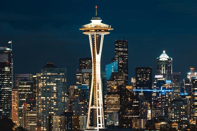 Seattle Enchanting Night Tour with Space Needle and Skywheel - Key Points
