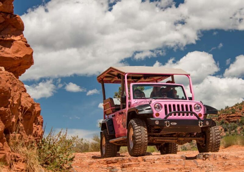 Sedona: Scenic Rim Pink Jeep Tour - Key Points