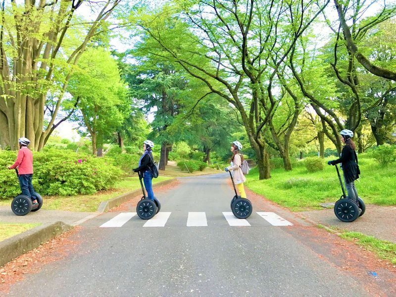 Segway Experience in Showa Kinen Park of Tokyo - At a glance