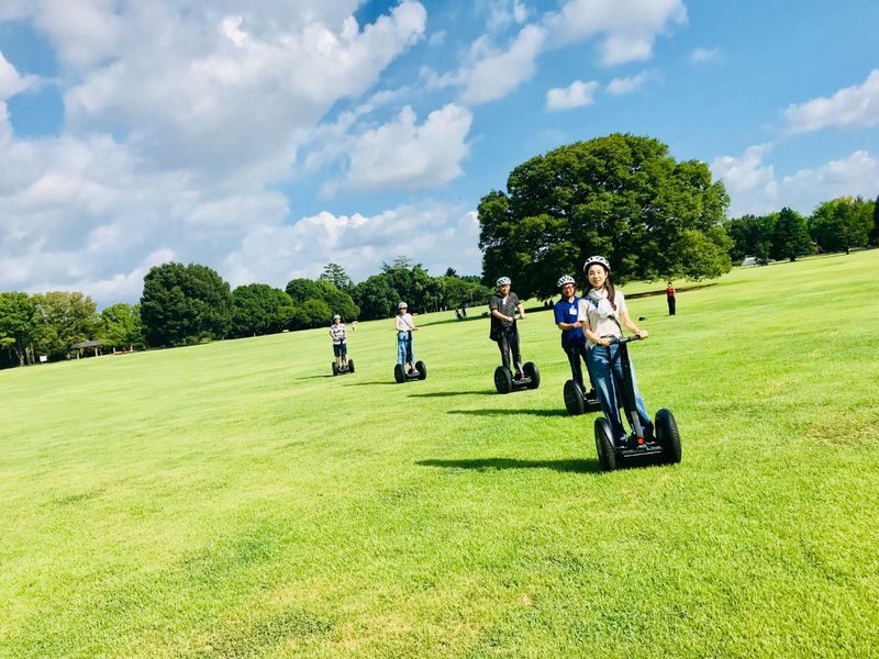 Segway Experience in Showa Kinen Park of Tokyo - A park ride, not a city tour