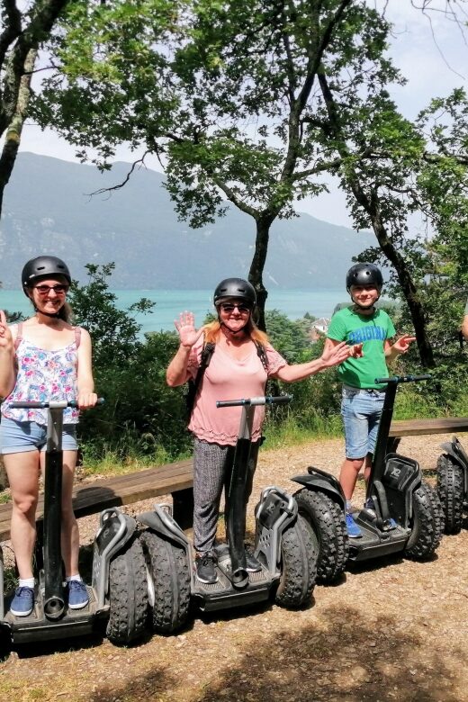 Segway hike 2h00 Aix les Bains between lake and forest - FAQs