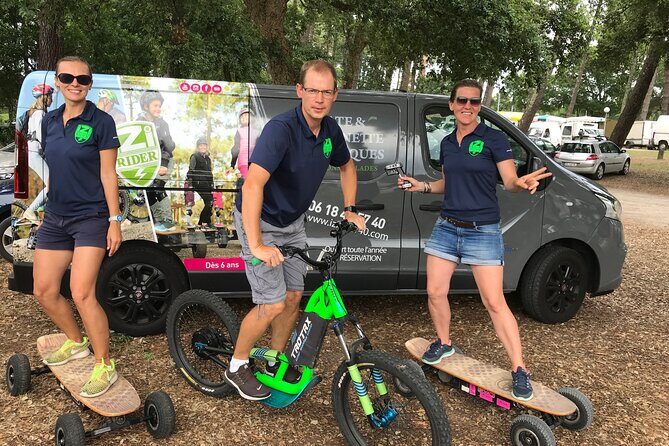 Seignosse electric scooter excursion - Experience the Landes Wilderness on an Electric Scooter in Seignosse