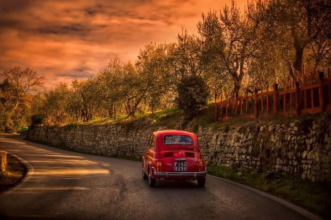 Self-Drive Vintage Fiat 500 Tour from Florence: Sunset Drive and Aperitivo - The Tuscan Villa and Aperitivo