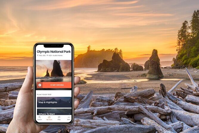 Self-Guided Audio Driving Tour in Olympic National Park - Key Points