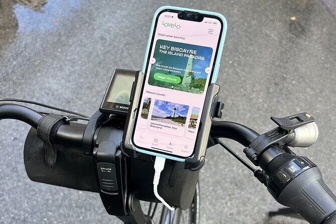 Self Guided E-Bike Tour Key Biscayne Miami's Island Paradise - Key Points