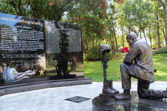 Self Guided Scavenger Hunt: Wichita, To The Arkansas River - Key Points