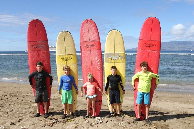 Semi-Private Surf Lesson - 3 Students 1 Instructor - Key Points