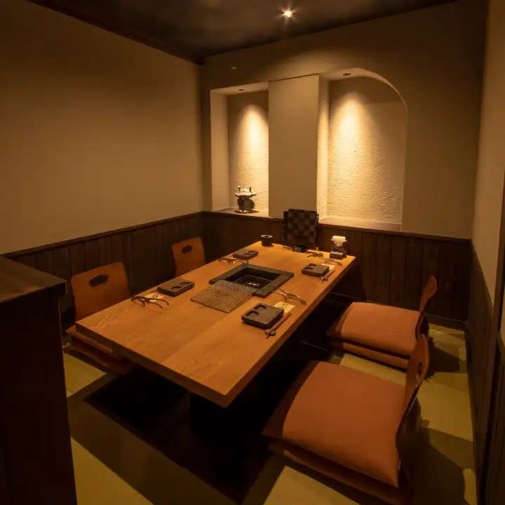 Sendai Beef Yakiniku Set Meal at Gyu-jin - Charcoal Grilled - Why charcoal makes a difference