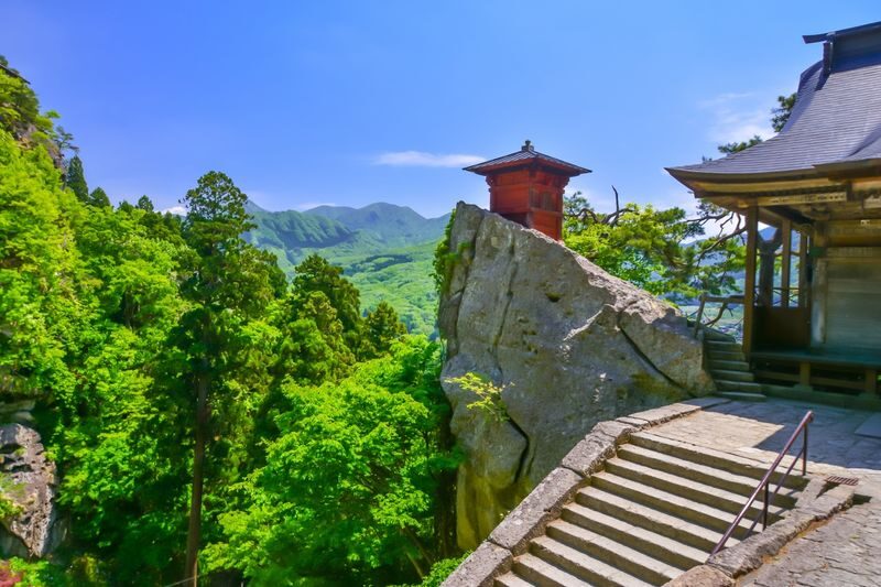 Sendai Yamagata Ginzan Onsen Full-Day Tour - Yamadera’s stone steps make the first stop count