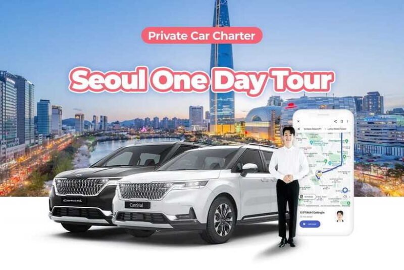 Seoul: Private One Day Car Charter - Key Points