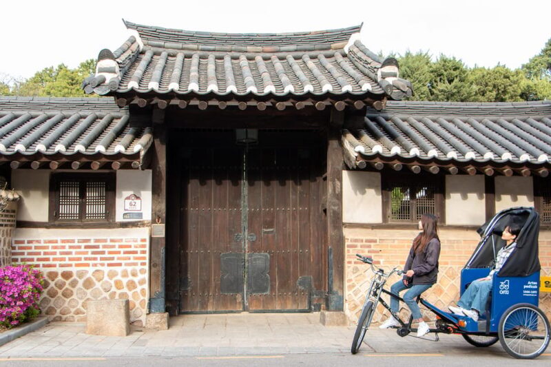 Seoul Private Pedicab Tour : Bukchon Anguk Hanok Village - Key Points