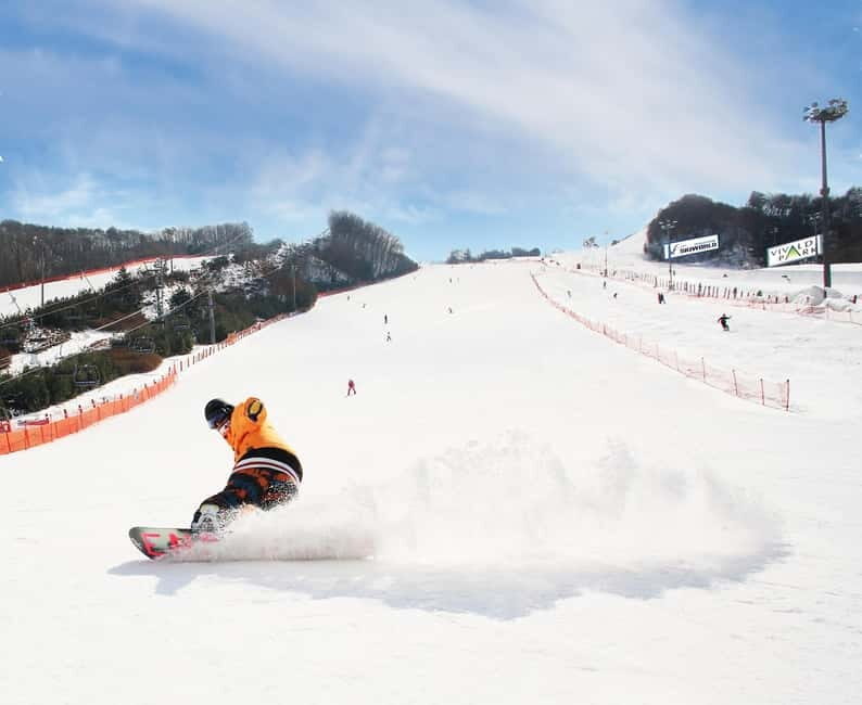 Seoul: Vivaldi Park Winter Ski with Eobi Ice Valley Day Tour - Why This Tour Works Well