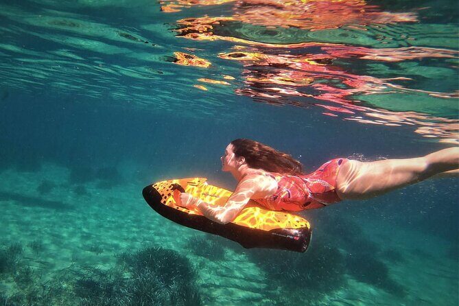 Session of 30 minutes of Unique Sensations in Underwater Scooter - Discover Underwater Sensations on the French Riviera with a 30-Minute Underwater Scooter Session