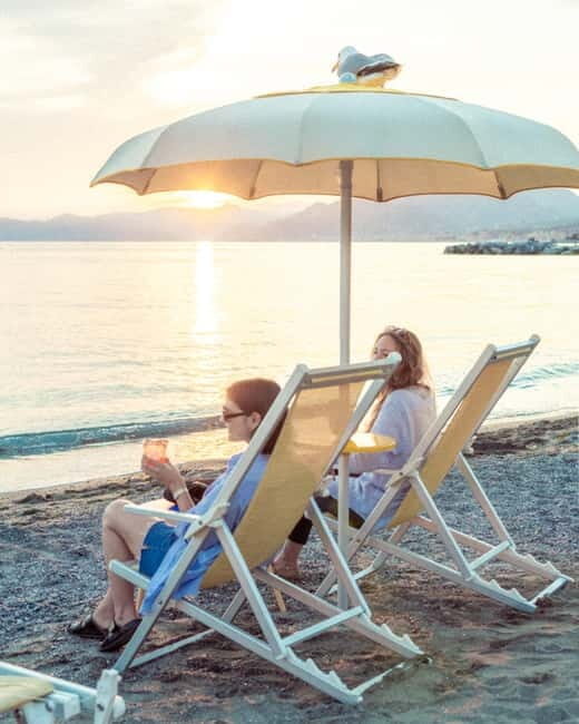 Sestri Levante: Beach day with sunbeds and umbrella - sector 3 - Discovering Sestri Levantes Beach Day with Sunbeds and Umbrellas in Sector 3