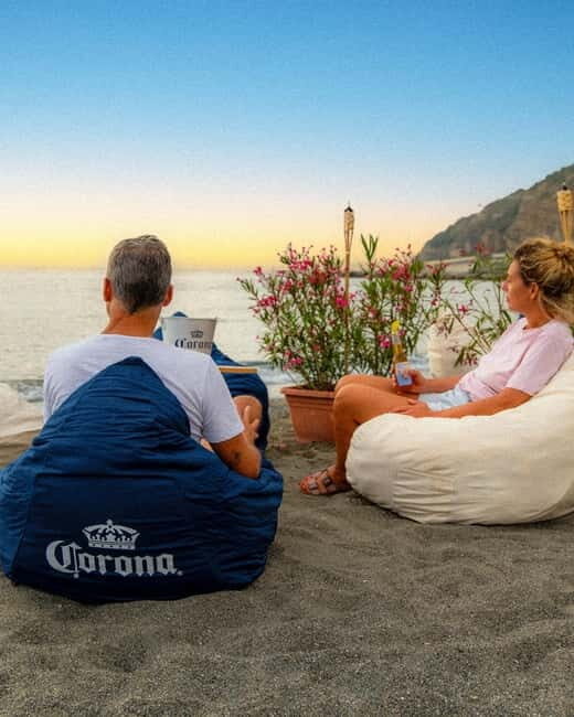 Sestri Levante: Sunset aperitif by the sea. - Key Points