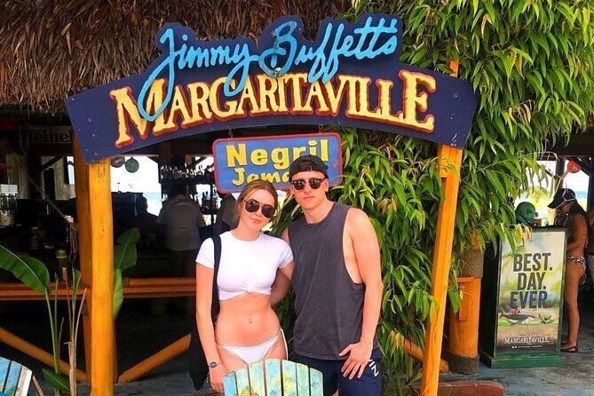 Seven Mile Beach and Ricks Cafe in Negril from Grand palladium - Key Points