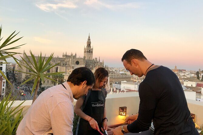 Sevilla: Panoramic Highlights Rooftop Tour & Paella Cooking Class - FAQs about the Sevilla Rooftop Paella Experience