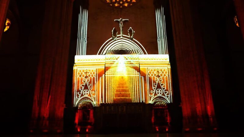 Seville: Cathedral of Seville Guided Night Tour & Light Show - Exploring the Experience in Depth