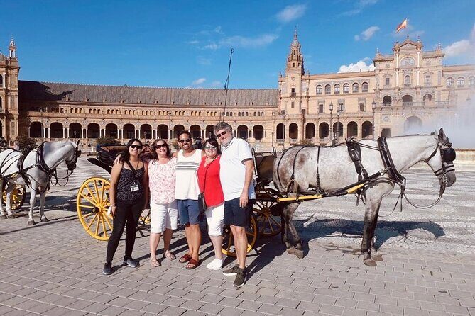 Seville Guided Horse Carriage Private Tour - Key Points