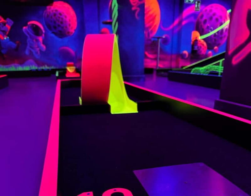 Seville: Indoor UV 18 hole Minigolf Experience - The Sum Up