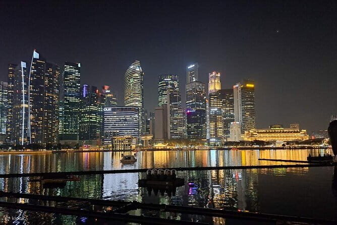 SG Evening/Nite -River Cruise, Marina Bay Light Show, Chinatown - Key Points