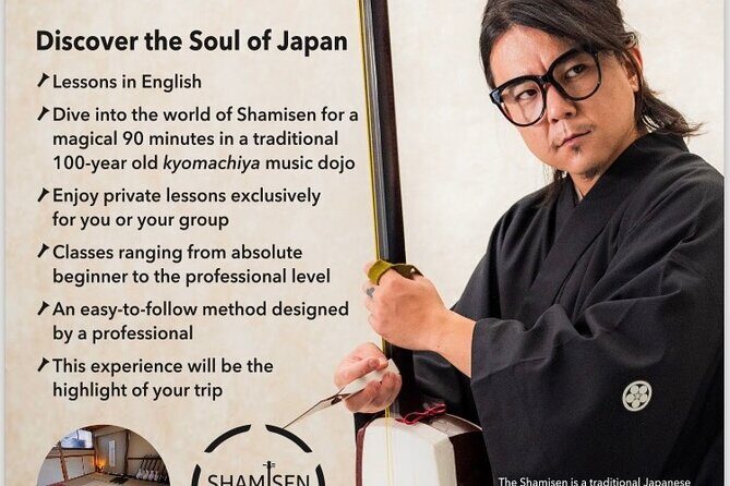 Shamisen Experience in Kyoto Private - Special Features