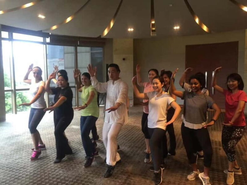 Shanghai:Wing Chun Kung Fu in Shanghai's Beautiful Park - Key Points