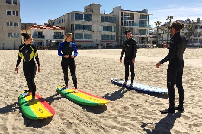 Shared 2 Hour Small Group Surf Lesson in Santa Monica - Group Size and Atmosphere